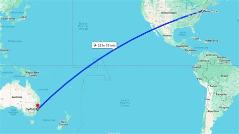 sydney to new york time difference|nyc to sydney flight time.
